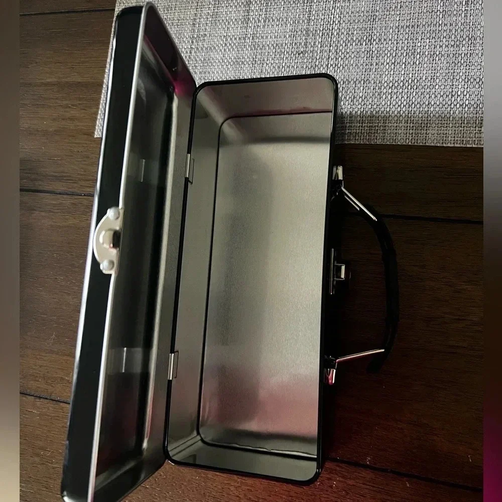 DC Comic BATMAN Tin Metal Storage Pencil Box/Tool Tin Case Super Hero - Picture 3 of 5